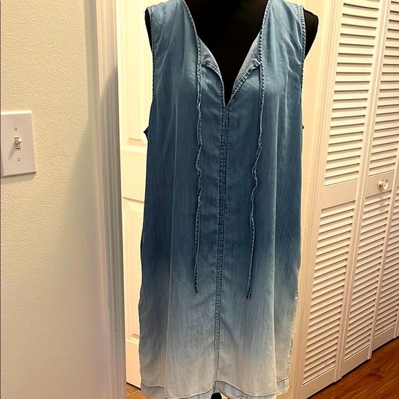 DKNY Ombre Denim Dress - Picture 1 of 7